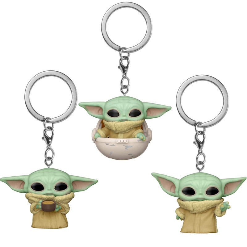 Chaveiro Baby Yoda Grogu Mandalorian